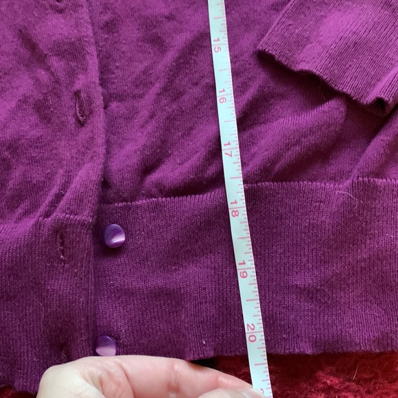 J. Crew Cotton Fitted Jackie Cardigan - Picture 7 of 9